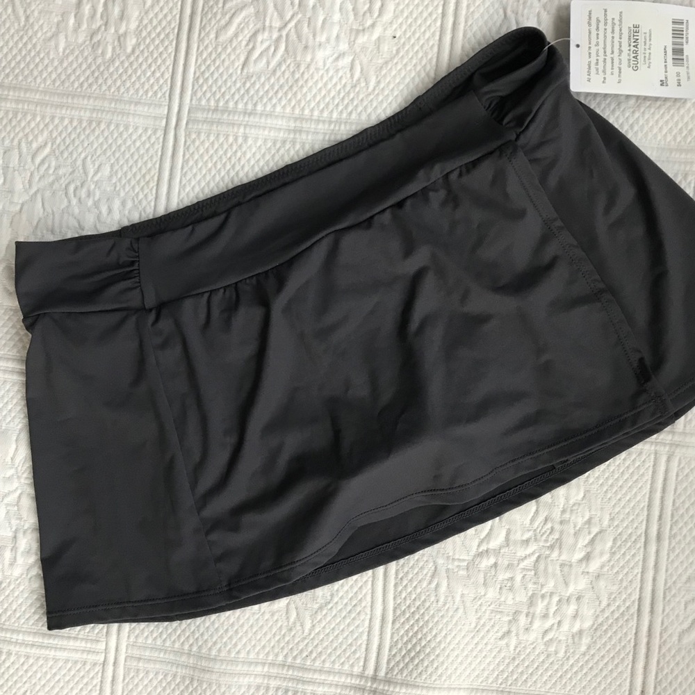 Athleta Swim Skirt grey Medium